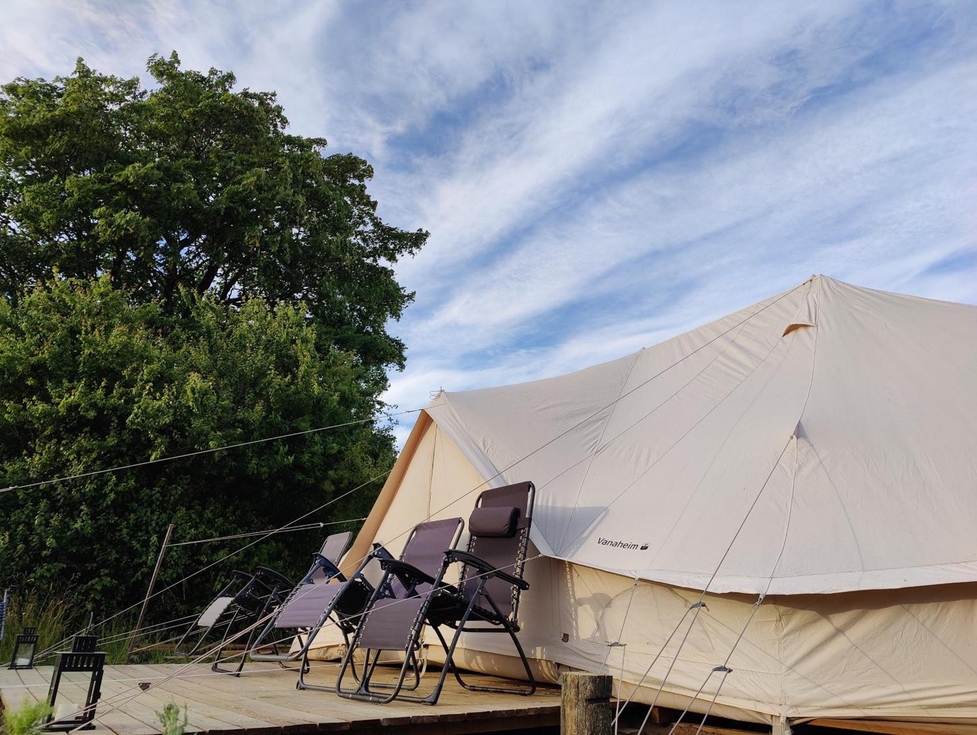 Under Canvas Bornholm Ostermarie Exterior foto